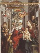 unknow artist Saint Anne with the Virgin and the Child china oil painting reproduction